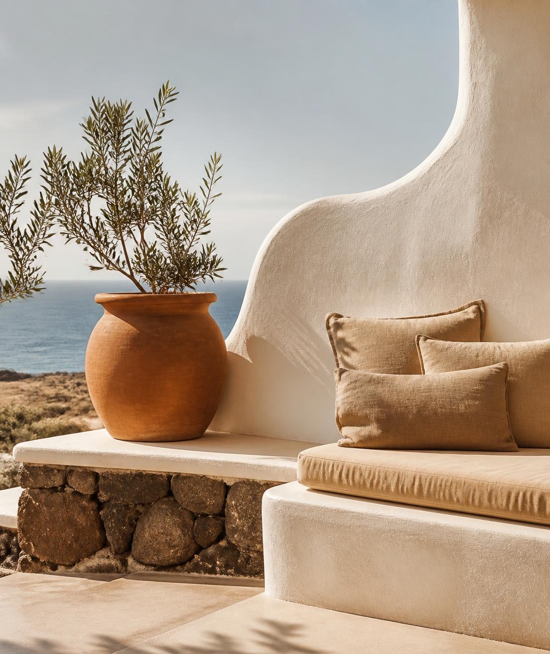 Terraza de hotel boutique en Fuerteventura